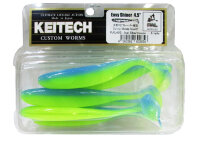 Силиконовая приманка Keitech Easy Shiner 4,5" цвет PAL#03 Ice Chartreuse