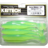 Силиконовая приманка Keitech Easy Shiner 3,5" цвет EA#11 Lime Chartreuse Glow