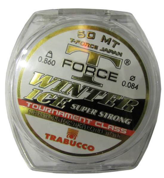 Леска Trabucco T-Force Winter ice 50м 0,084мм