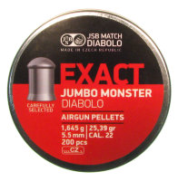 Пульки JSB Diablo Jumbo Monster кал. 5,52 мм 1,645 г (200 шт.)