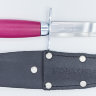 Нож MoraKniv Scout 39 Safe Cerise, нерж. сталь, деревянная рукоять (розовая)