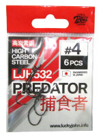 Крючки Lucky John Predator LJH532 004