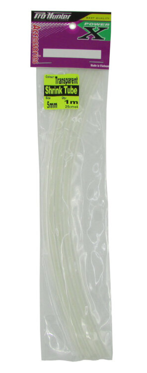 Термоусадочная трубка Pro-Hunter Shrink Tube (Natural, 5 мм, 1 м),арт. Р132005001