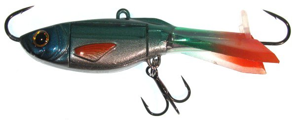 XP Baits Ice Jig Butterfly 60мм/10г # 43 Green Silver Scout