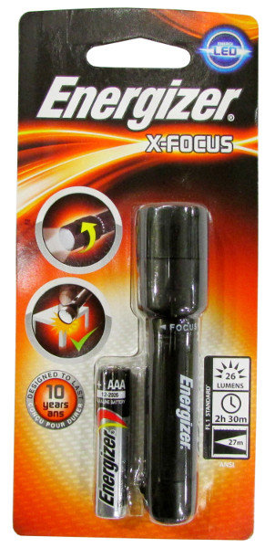 Фонарь Energizer X-Focus АAA