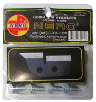 Ножи для ледобура Nero ступенчатые М130 мм для лунки 150 мм (1004-130М)