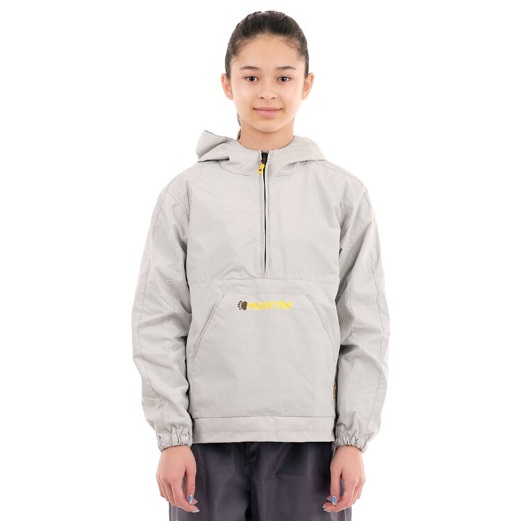 Куртка "Travel" (таслан, св.серый) детская 140-146/9-11лет