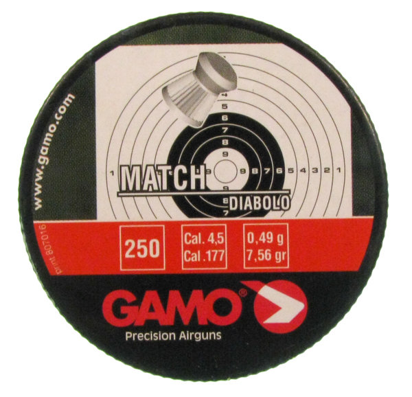 Пуля пневм. "Gamo Match" кал.45  мм. (250 шт.)