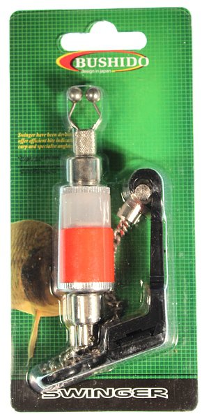 Сигнализатор поклёвки мех. Bushido Swinger (красный) KX-04A