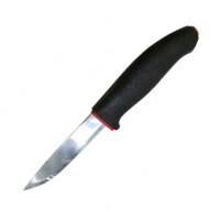 Нож Morakniv 711 углер.сталь, цв. черн/красн 11481