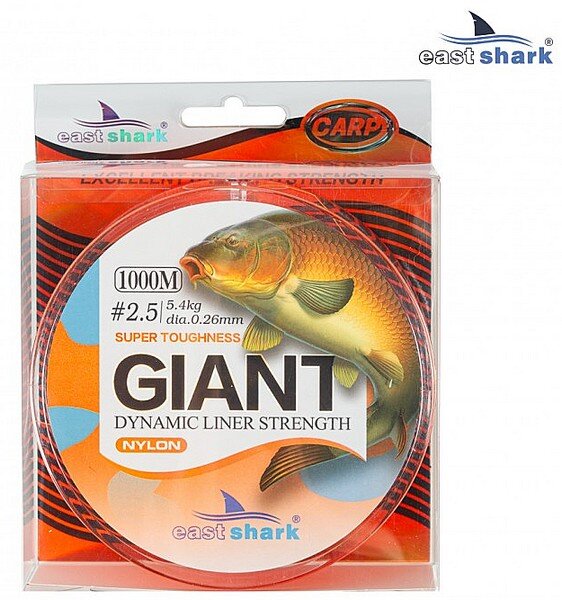 Леска 1000 м EastShark GIANT 0,28 мм