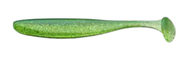 Силиконовые приманки Keitech Easy Shiner 4" цвет 424 Lime Chartreuse 7 шт.