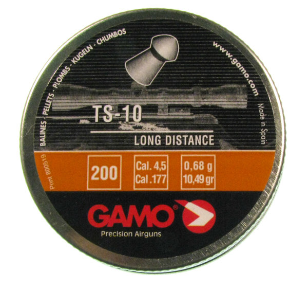 Пуля пневм. "Gamo TS-10" кал. 45 мм. 105 гран (200 шт.)