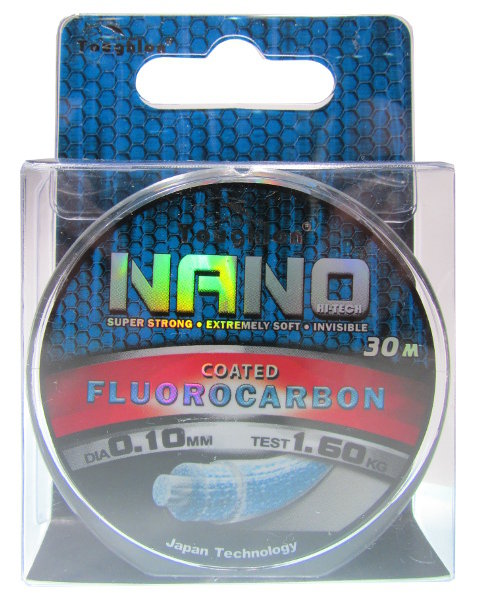 Леска Toughlon Nano Fluorocarbon Coated 0,10мм 30м