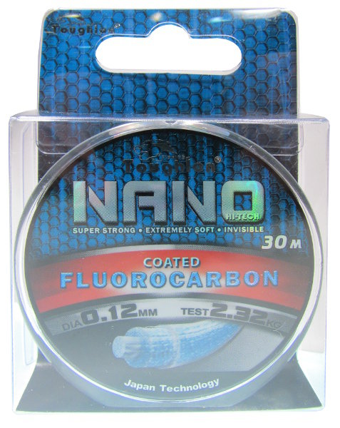 Леска Toughlon Nano Fluorocarbon Coated 0,12мм 30м