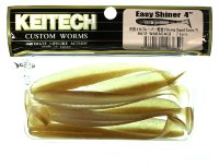 Силиконовая приманка Keitech Easy Shiner 4" цвет 412 Wakasagi