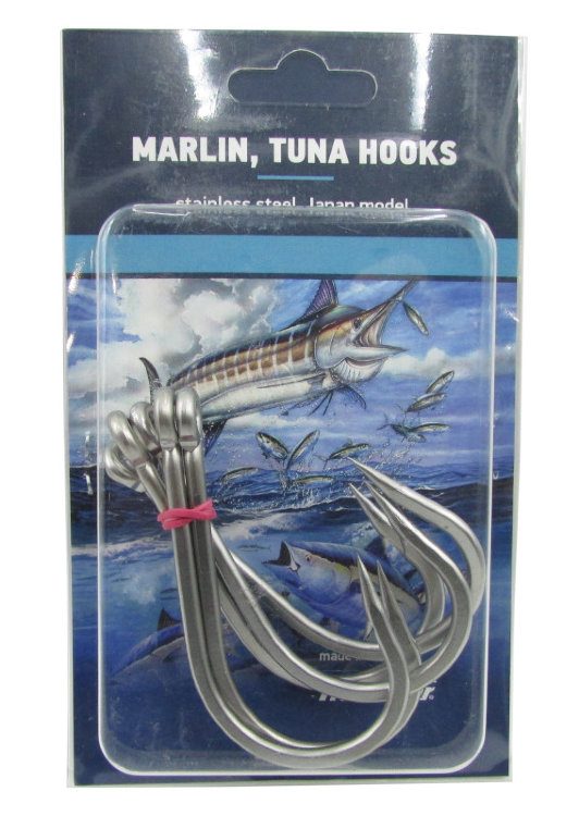Крючки для джиггинга Marlin/Tuna (9/0, 5шт), арт. Р691SS0900