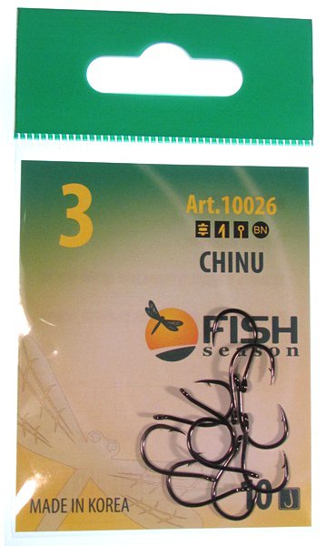 Крючки Fish Season Chinu-Ring №3