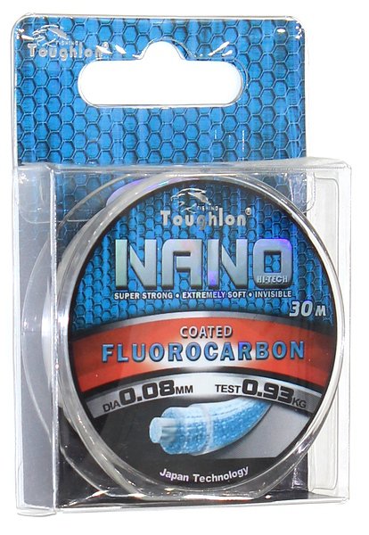 Леска Toughlon Nano Fluorocarbon Coated 0,08мм 30м
