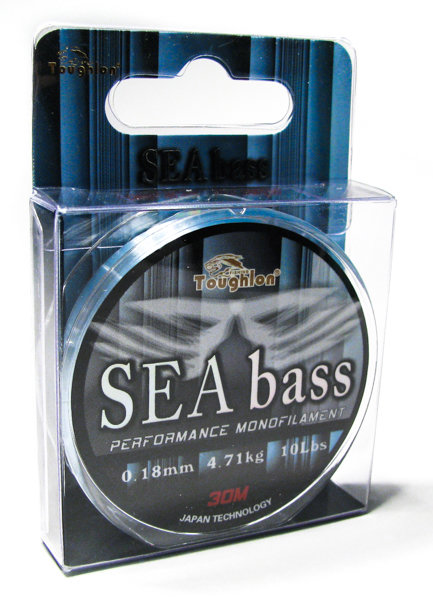 Леска Toughlon Sea Bass 0,18мм 30м