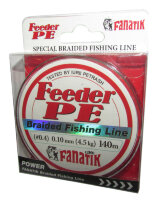 Плетёный шнур Fanatik Feeder PEx4 (#0,4) 0,10 мм Green 140 м