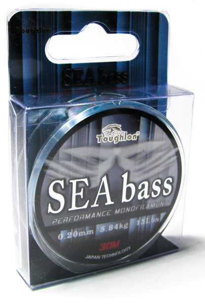 Леска Toughlon Sea Bass 0,20мм 30м