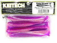 Силиконовая приманка Keitech Easy Shiner 4" цвет PAL#14 Glamorous Pink