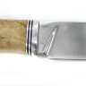 Нож Линь х12мф рукоять карельская береза