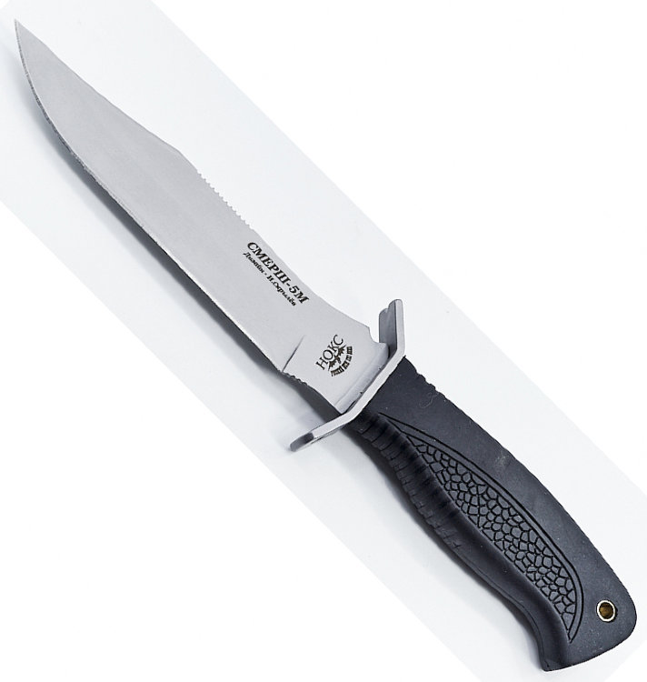 Нож хозяйственно-бытовой "Смерш-5М" 623-242813 с кож. чехлом 