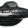 Кобура поясная мод. D Glock-19 /кожа/ черн