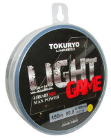 Шнур Tokuryo Light Game X4 Yellow 0.8 PE 150m