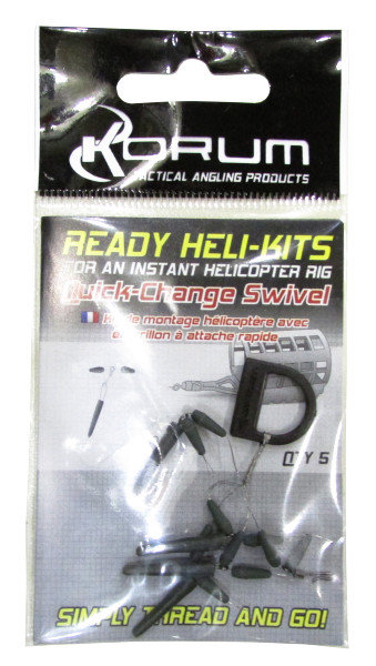 Крепление фидерное для поводка Ready Heli-Kits-Quick-Change KRA/32 быстросъёмное 