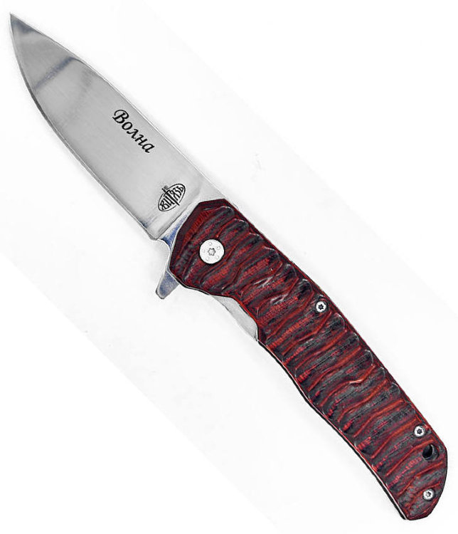 Нож хозяйственно-бытовой, складной "Волна" В298-32