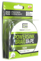Плетёный шнур Feeder Concept Powersink 150 м 0,113 мм