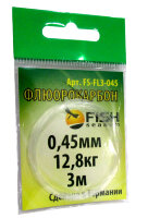 Поводковый материал Fish Season Флюорокарбон 0,45мм 12,8кг (3м)