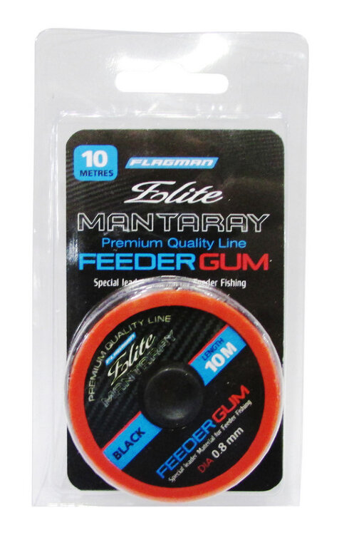Амортизатор для фидера Flagman Feeder Gum Mantaray Elite 10 м 0,8 мм