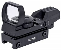 Коллиматор Target Optic 1x33 открытого типа на Weaver  TO-1-22-33