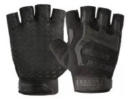 Перчатки тактические Gloves Adventure укороченные, прорезиненные, цвет чёрный (PADUKBL)