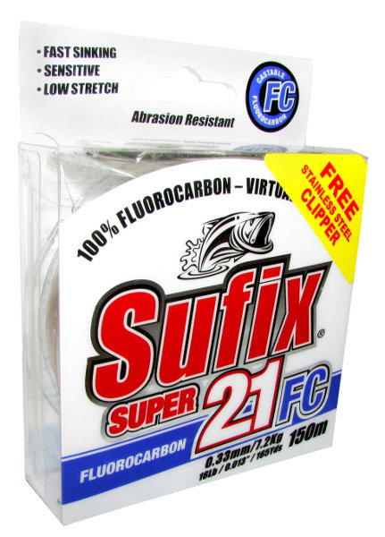 Леска Sufix Super Fluorocarbon 150м 0,33мм