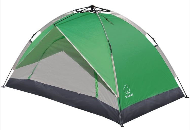 Палатка "Коул 2" (96193, Зеленый/серый)