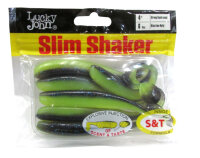 Силиконовые приманки LJ Pro Series Slim Shaker 4" 10 см цвет T53 6 шт.