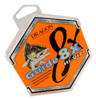Плетёный шнур Dragon Guide 8Х Vision оранжевый 0,18 мм 150 м