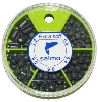 Грузила Salmo Extra Soft комби малый 5 секц. 0,3-1,2 г 60 г набор 1 (1005-SK001)