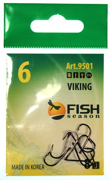 Крючки Fish Season Viking №6