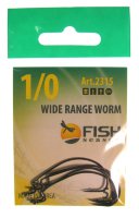 Крючки Fish Season (офсет) Wide range worm №1/0 2315-0051F
