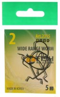 Крючки Fish Season (офсет) Wide range worm №2 2315-02F