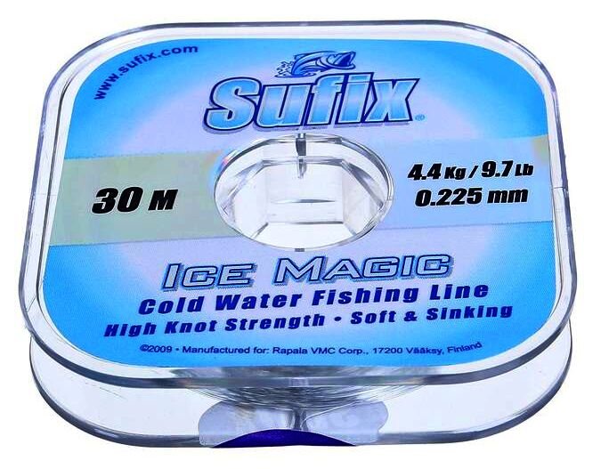 Леска Sufix Ice Magic x12 прозрачная 0,225 мм 30 м