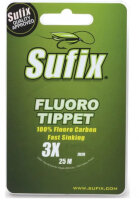 Леска Sufix Fluoro Tippet 25 м, 0,203 мм