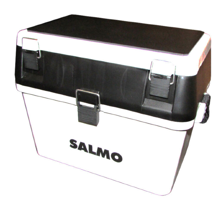 Ящик рыболовный зимний Salmo 2-х ярусный пластик (из 2-х частей) 2070