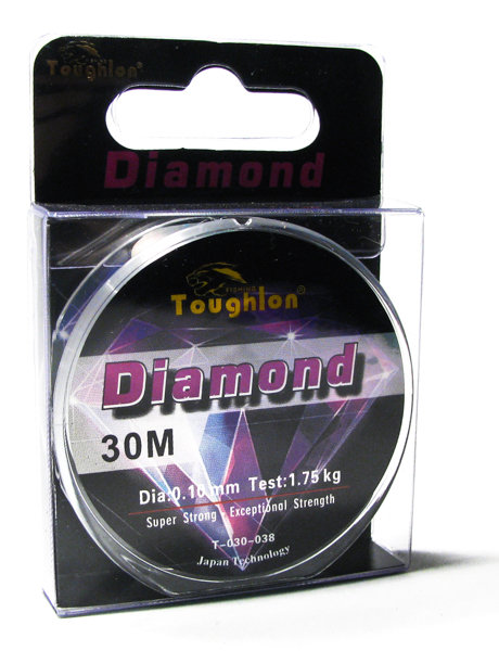 Леска Toughlon Diamond 0,10мм 30м